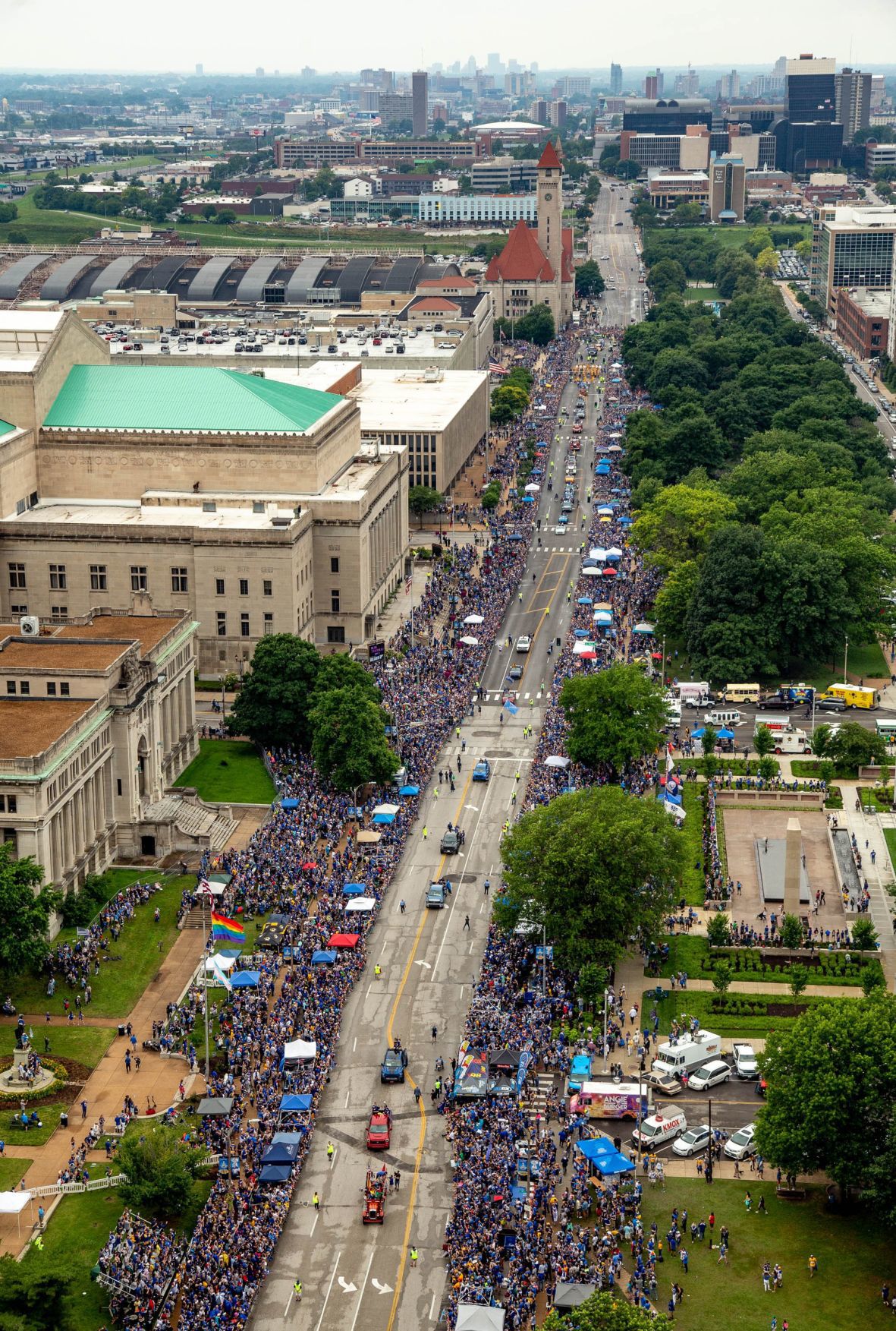 St. Louis Blues, fans celebrate Stanley Cup victory